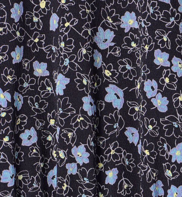 Ballsey「レジェフラワープリント ギャザートップワンピース」|ワンピース|