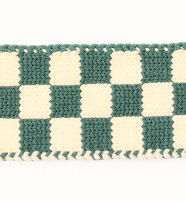 TOMORROWLAND GOODS「 GALERIE VIE MAS CHECKERFLAG ベルト」|ベルト|