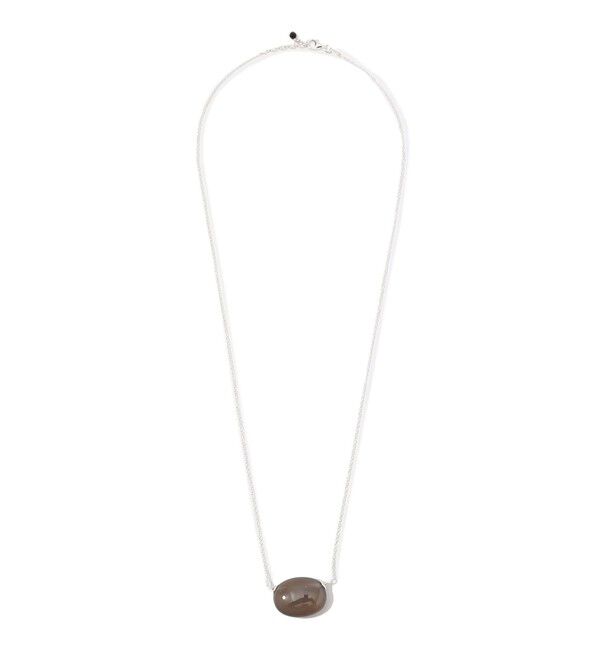 TOMORROWLAND GOODS「MOUNIR GreyMoonston necklace」|ネックレス|82 シルバー系