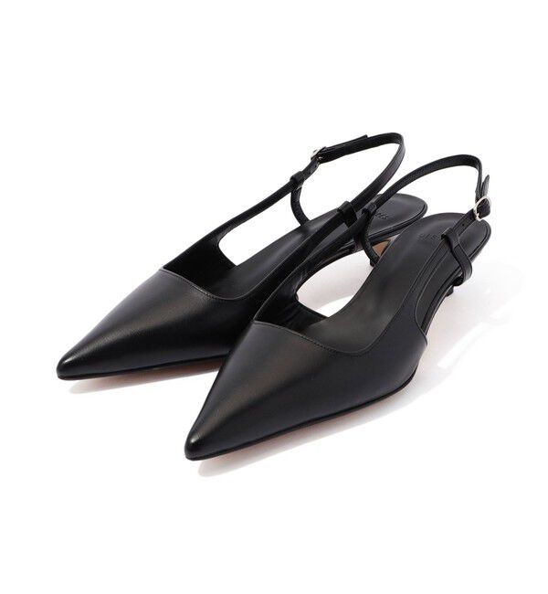 TOMORROWLAND GOODS「DES PRES バックストラップパンプス」|パンプス|19 ブラック