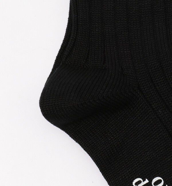 TOMORROWLAND GOODS「omo design コットン シルク ナイロンリブソックス」|ソックス|