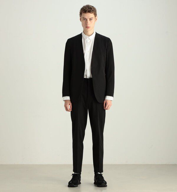 Edition「NS.ポリエステル ノーカラージャケット」|ノーカラージャケット|