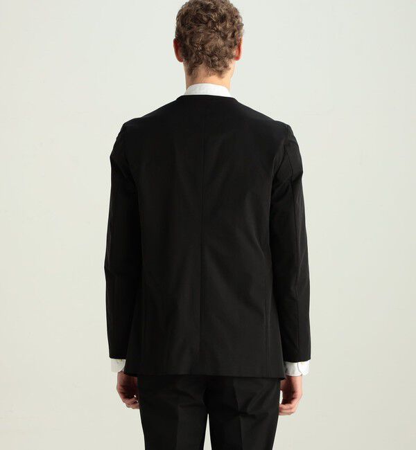 Edition「NS.ポリエステル ノーカラージャケット」|ノーカラージャケット|