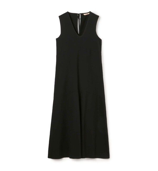 BACCA「コットンピケ バックリボンドレス」|ワンピース|19 ブラック