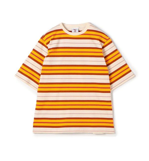 TOMORROWLAND MENS「【別注】BARBARIAN コットンハーフスリーブ クルーネックカットソー」|Tシャツ・カットソー|14 ベージュ系