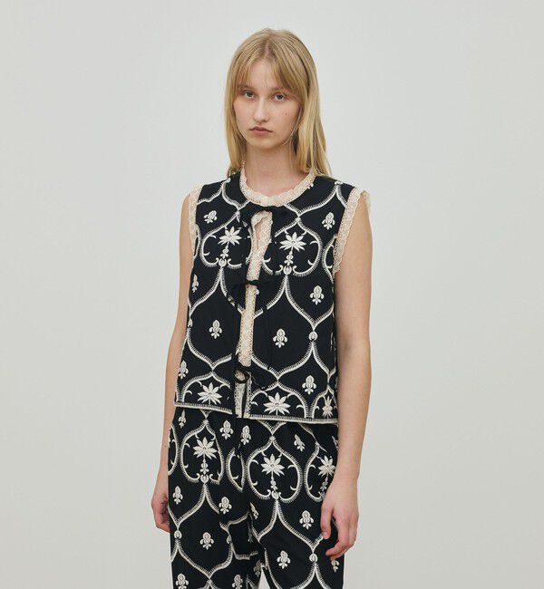 TOMORROWLAND GOODS「Devotion TWINS エンブロイダリージレ」|ベスト・ジレ|