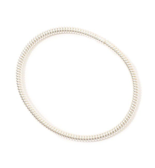 TOMORROWLAND GOODS「PLOW Spring ブレスレット」|ブレスレット・バングル|81 シルバー