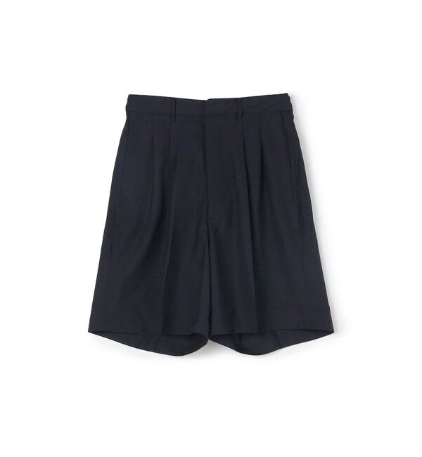 TOMORROWLAND GOODS「HAVERSACK 2タックショートパンツ」|その他|69 ネイビー