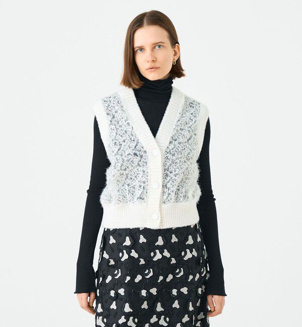 Ballsey「Susie ショートベスト」|ベスト・ジレ|