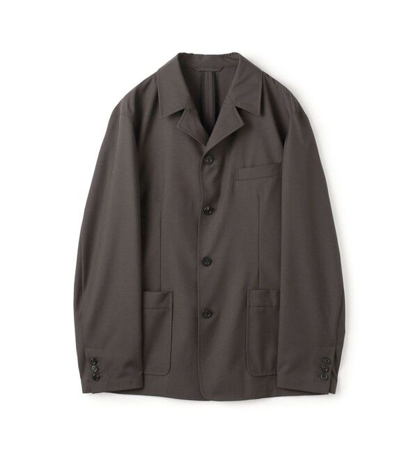 CABaN「ウールタイプライター 4Bテーラードジャケット」|テーラードジャケット|17 チャコールグレー