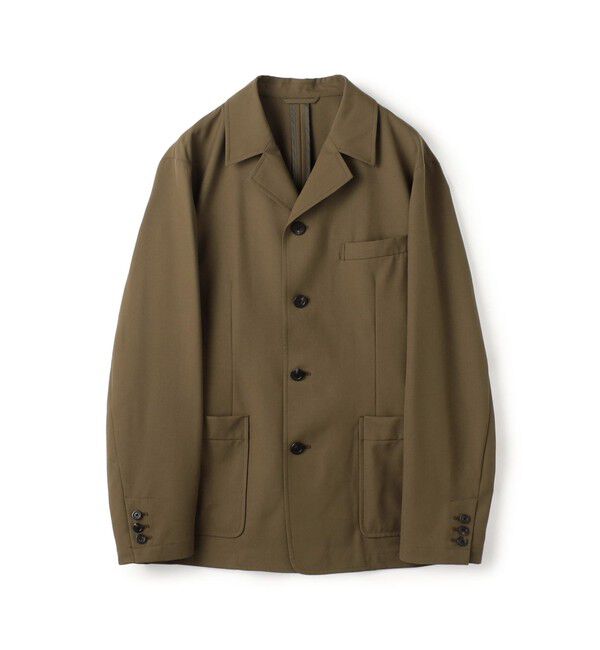 CABaN「ウールタイプライター 4Bテーラードジャケット」|テーラードジャケット|57 カーキ