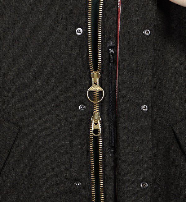 TOMORROWLAND MENS「【別注】Barbour TRASPORT ウールブルゾン DORMEIUL」|ブルゾン・スタジャン|