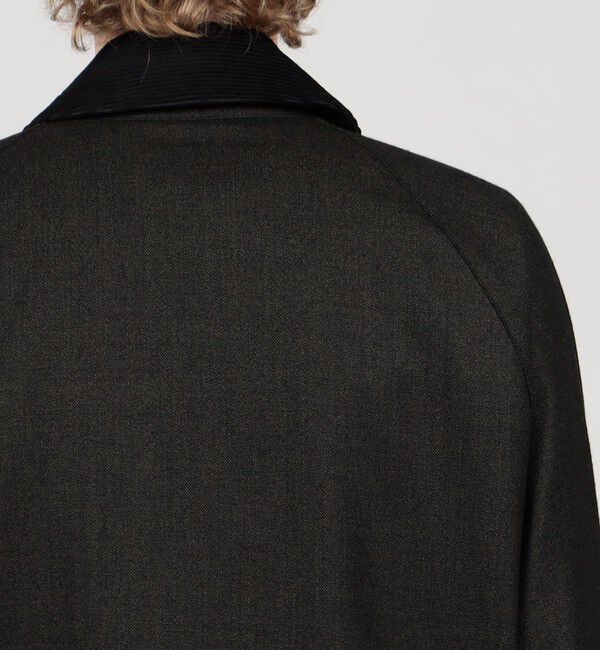 TOMORROWLAND MENS「【別注】Barbour TRASPORT ウールブルゾン DORMEIUL」|ブルゾン・スタジャン|