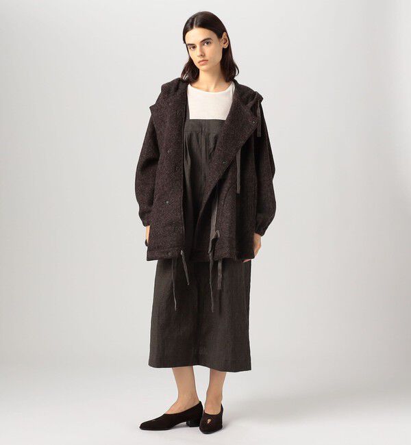 TOMORROWLAND GOODS「HAVERSACK ウールナイロン ポンチョ」|ポンチョ・ケープ|