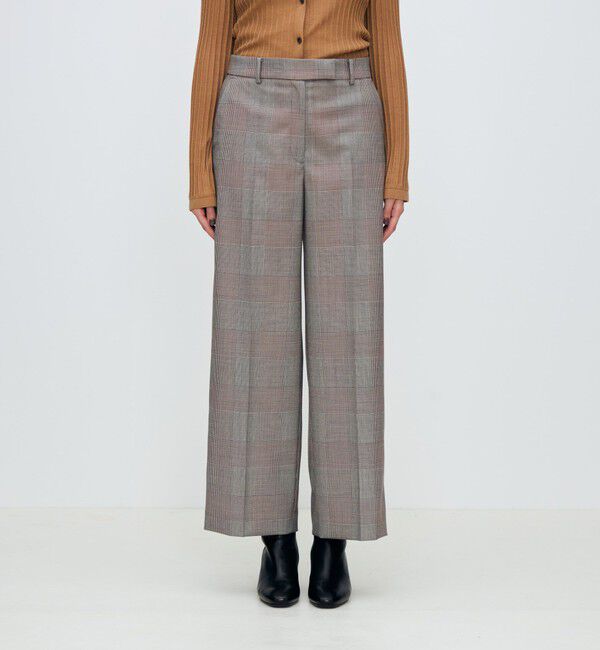 TOMORROWLAND collection「マルチグレンチェック ストレートパンツ」|その他|