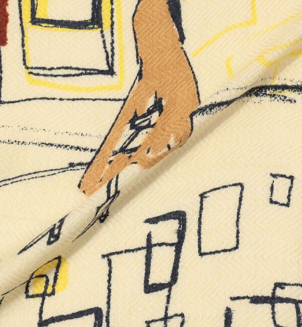 TOMORROWLAND GOODS「【別注】MANIPURI LONDON CITY スカーフ」|バンダナ・スカーフ|