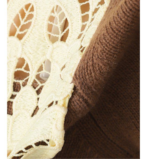  「TOGA PULLA Lace knit pullover TP252-XN203：ニット」|ニット・セーター|