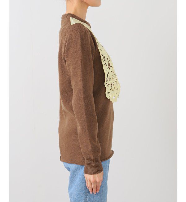  「TOGA PULLA Lace knit pullover TP252-XN203：ニット」|ニット・セーター|