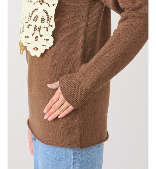  「TOGA PULLA Lace knit pullover TP252-XN203：ニット」|ニット・セーター|