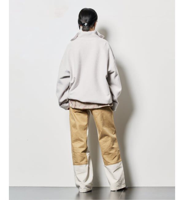  「FELTED WOOL HALF ZIP TOP：カットソー」|Tシャツ・カットソー|