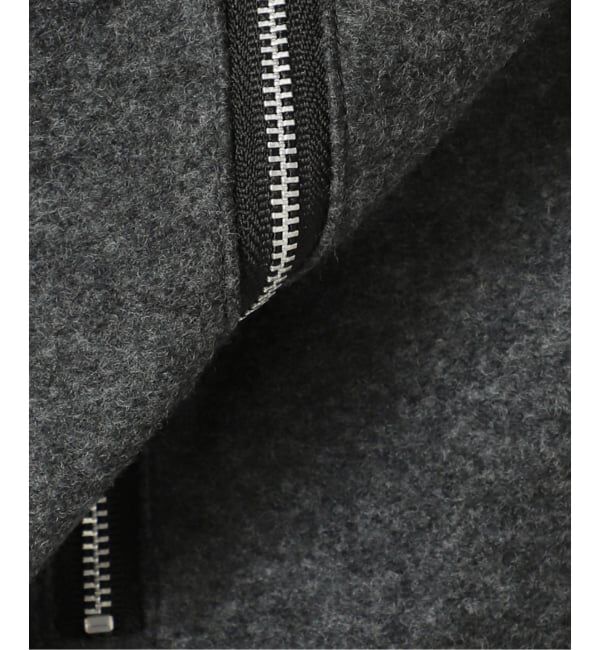  「FELTED WOOL HALF ZIP TOP：カットソー」|Tシャツ・カットソー|