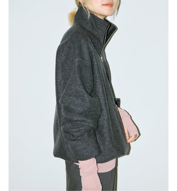  「FELTED WOOL HALF ZIP TOP：カットソー」|Tシャツ・カットソー|