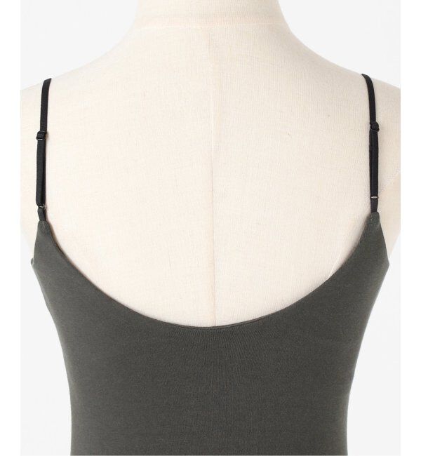 EMILYWEEK「【RESET】オーガニックコットン混 ブラキャミソール（グレー、グリーン）」|インナー|