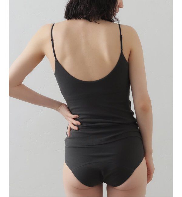 EMILYWEEK「【RESET】オーガニックコットン混 ブラキャミソール（グレー、グリーン）」|インナー|