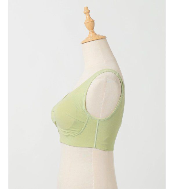EMILYWEEK「【NEUTRAL】オーガニックコットン混カバレッジブラ（グリーン、パープル）」|インナー|