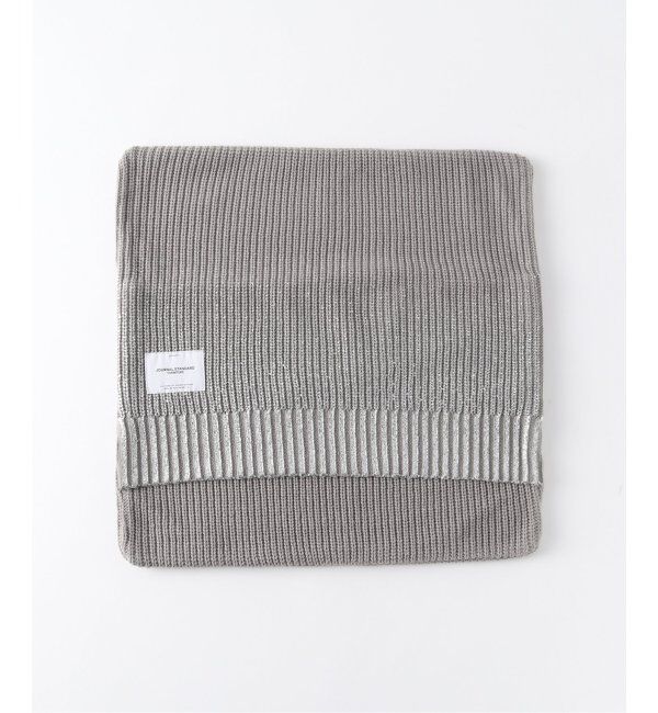 journal standard Furniture「SILVER PRINT KNIT CUSHION　クッションカバー 45cm」|クッション・クッションカバー|