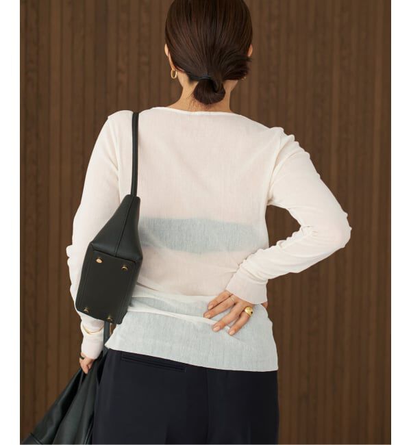 Plage「《追加》Mesh Sheer ロンT 4」|Tシャツ・カットソー|