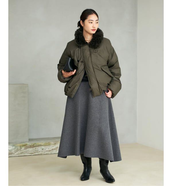 Plage「メルトンフレア スカート」|スカート|