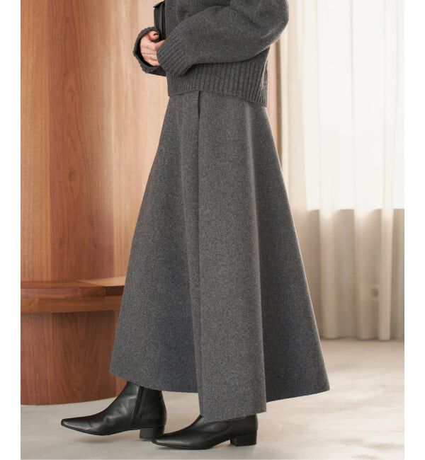 Plage「メルトンフレア スカート」|スカート|