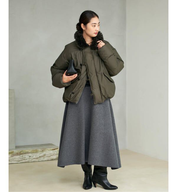 Plage「メルトンフレア スカート」|スカート|