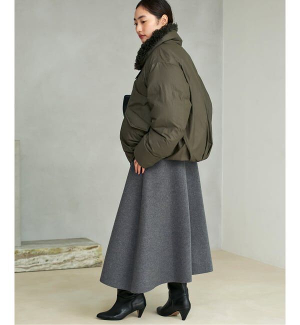 Plage「メルトンフレア スカート」|スカート|