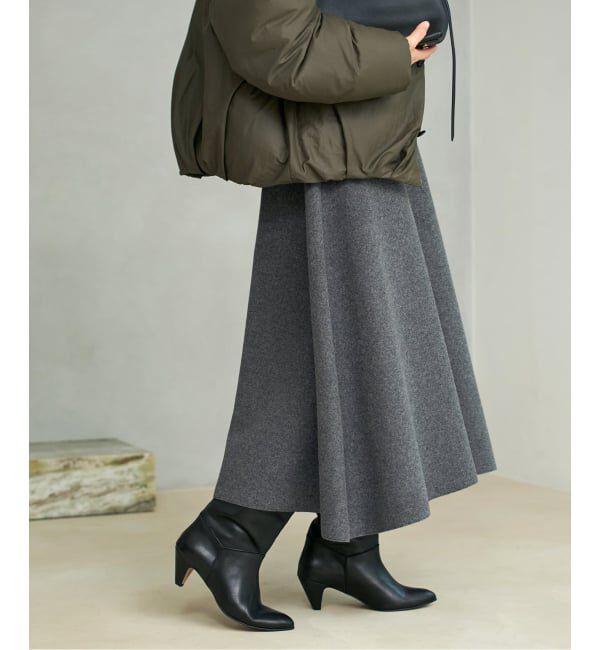 Plage「メルトンフレア スカート」|スカート|