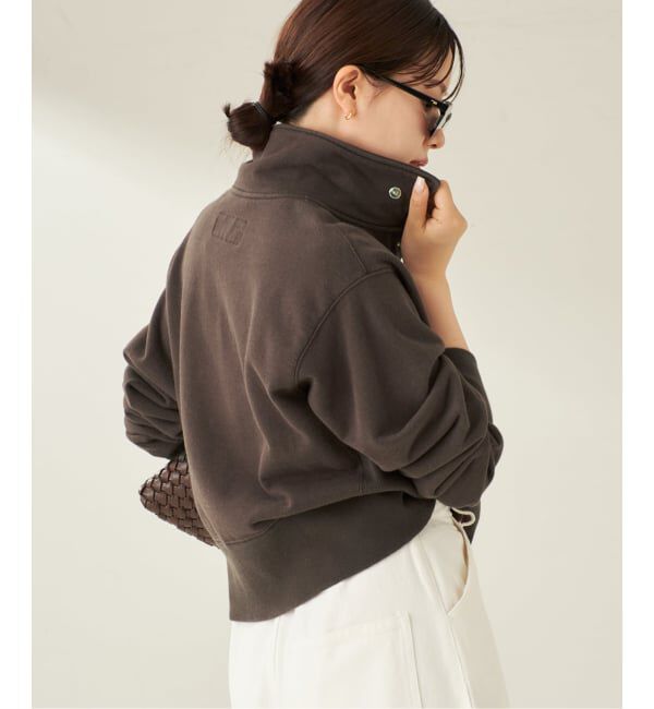 Plage「JANE SMITH / ジェーンスミス FROSTING COTTON FLEECE SNAP プルオーバー」|Tシャツ・カットソー|