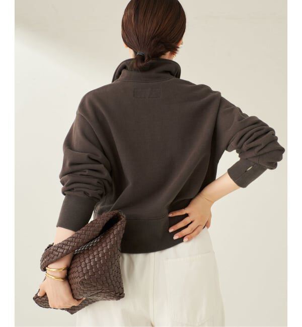 Plage「JANE SMITH / ジェーンスミス FROSTING COTTON FLEECE SNAP プルオーバー」|Tシャツ・カットソー|