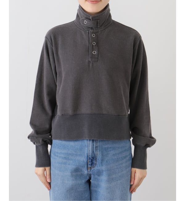 Plage「JANE SMITH / ジェーンスミス FROSTING COTTON FLEECE SNAP プルオーバー」|Tシャツ・カットソー|
