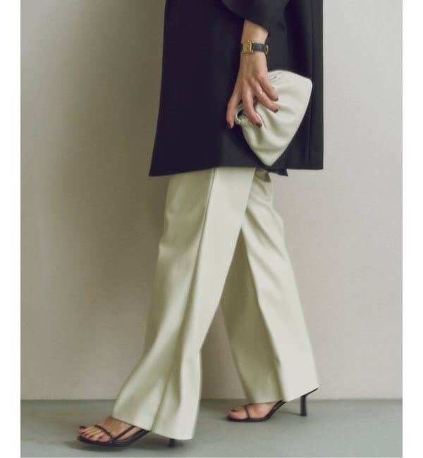 Plage「MY_fake leather easyパンツ」|その他|