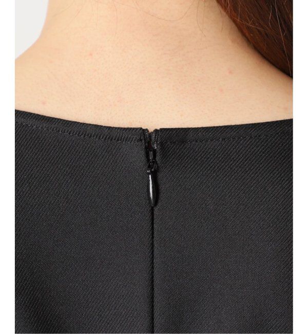 VERMEIL par iena「《追加》P/Ryツイルウエストシェイプワンピース」|ワンピース|