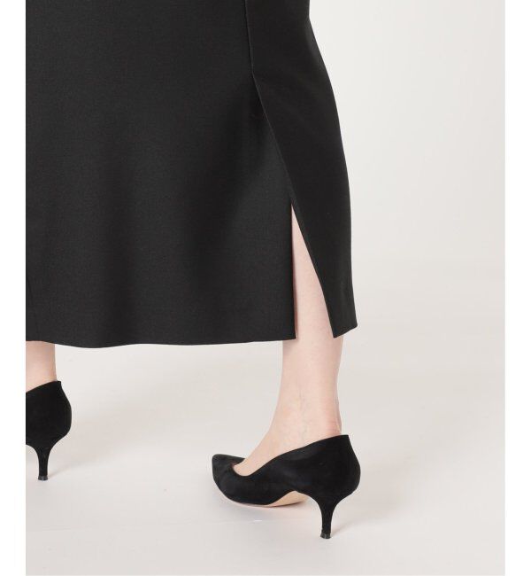 VERMEIL par iena「《追加》P/Ryツイルウエストシェイプワンピース」|ワンピース|