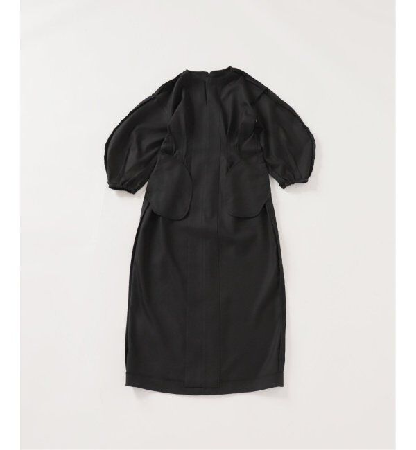 VERMEIL par iena「《追加》P/Ryツイルウエストシェイプワンピース」|ワンピース|
