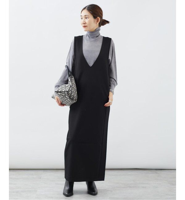 VERMEIL par iena「コンパクトジャージナローワンピース」|ワンピース|