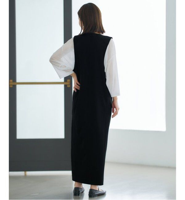 VERMEIL par iena「コンパクトジャージナローワンピース」|ワンピース|