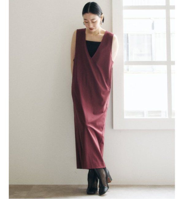 VERMEIL par iena「コンパクトジャージナローワンピース」|ワンピース|