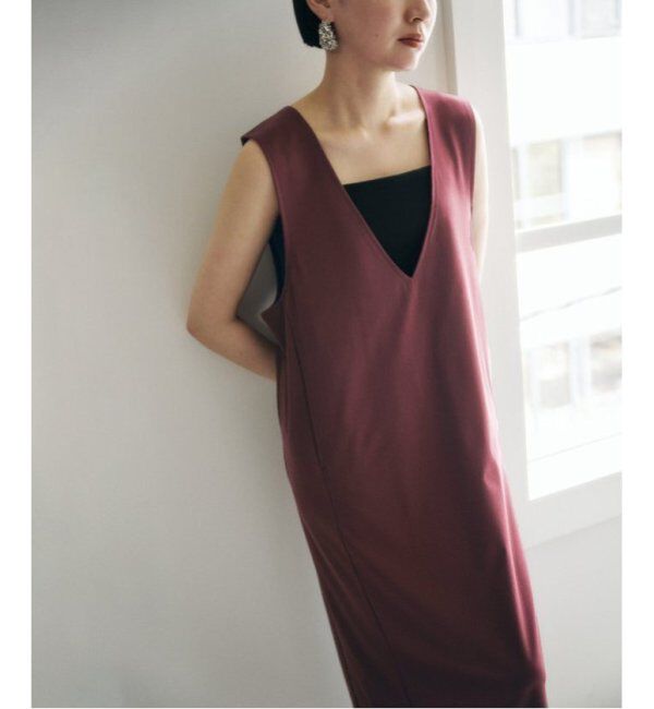 VERMEIL par iena「コンパクトジャージナローワンピース」|ワンピース|