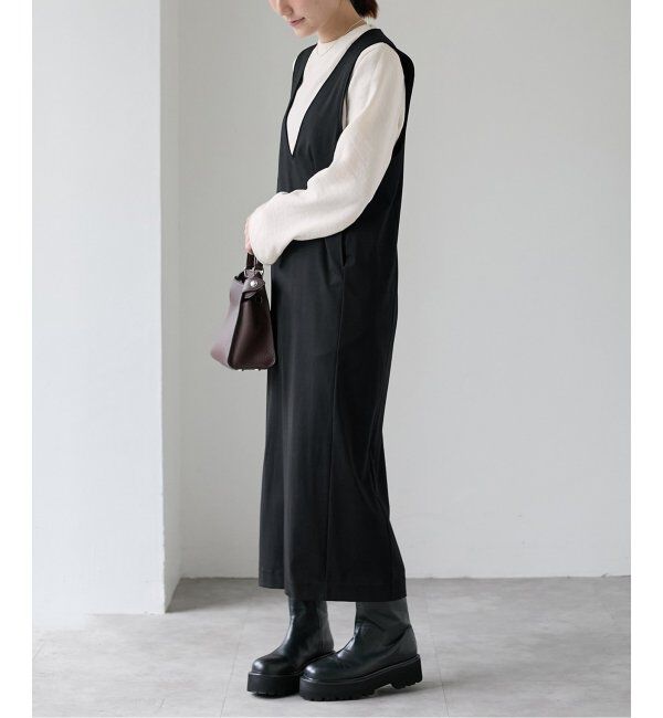 VERMEIL par iena「コンパクトジャージナローワンピース」|ワンピース|
