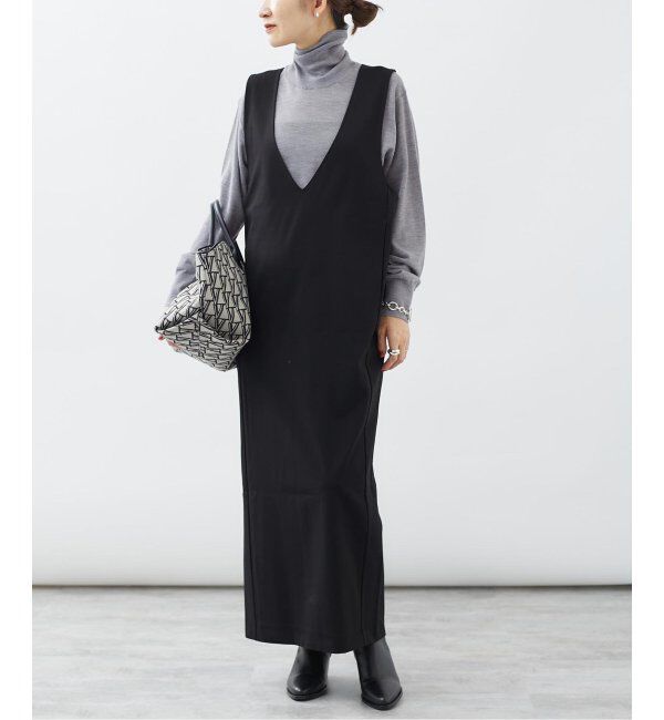 VERMEIL par iena「コンパクトジャージナローワンピース」|ワンピース|