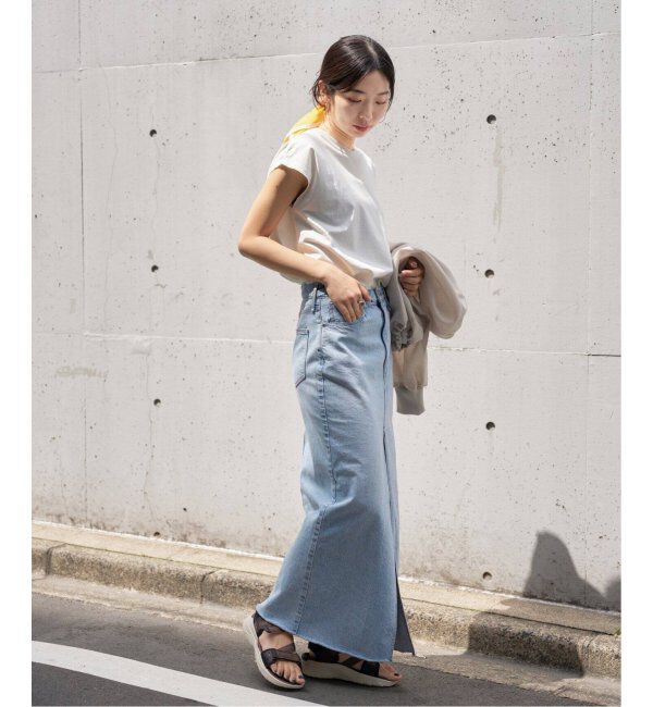 IENA「《追加5》ラウンドテールプルオーバー」|Tシャツ・カットソー|